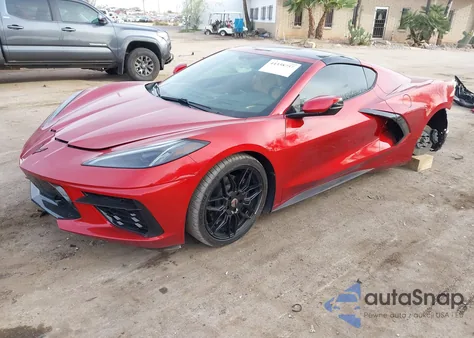 2021 Chevrolet Corvette Stingray Rwd 2Lt z USA, uszkodzony, nr VIN 1G1YB2D4XM5109749